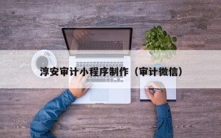 莘县淳安审计小程序制作（审计微信）